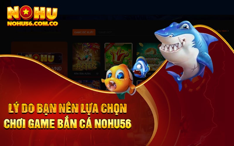 Tại sao bạn lựa chọn chơi game bắn cá online Nohu56